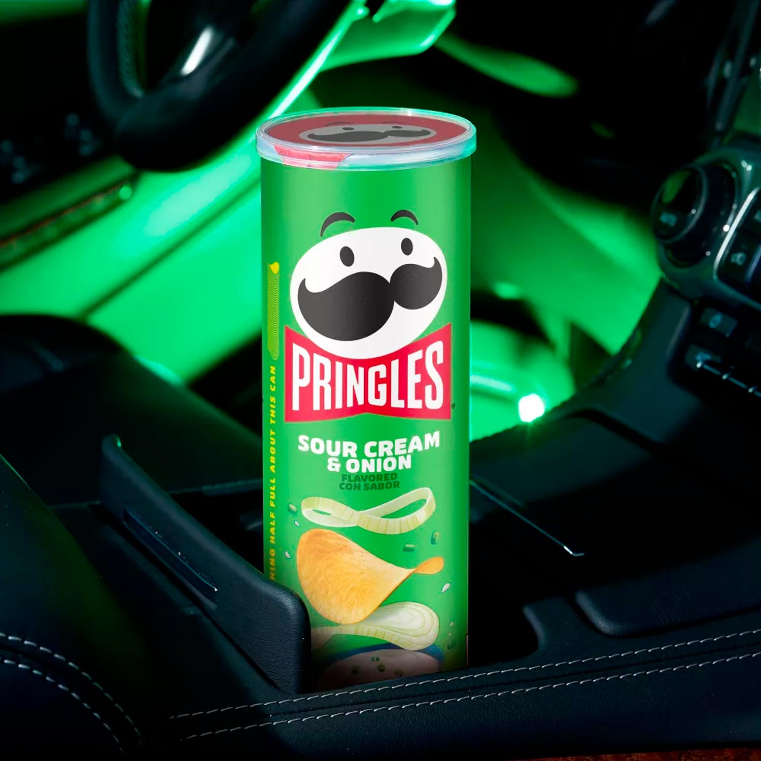 Pringles Sour Cream & Onion Potato Crisps Chips - 5.5oz – Bild 4