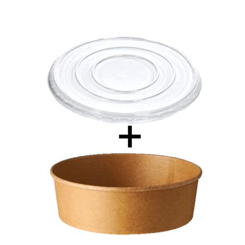 To-Go Schale - Bowl Ø185mm 50 Stück